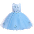 2019 New Fashion Lace Flower Girl Dress Party Birthday wedding princess Toddler baby Girls Clothes Children Kids Girl Dresses